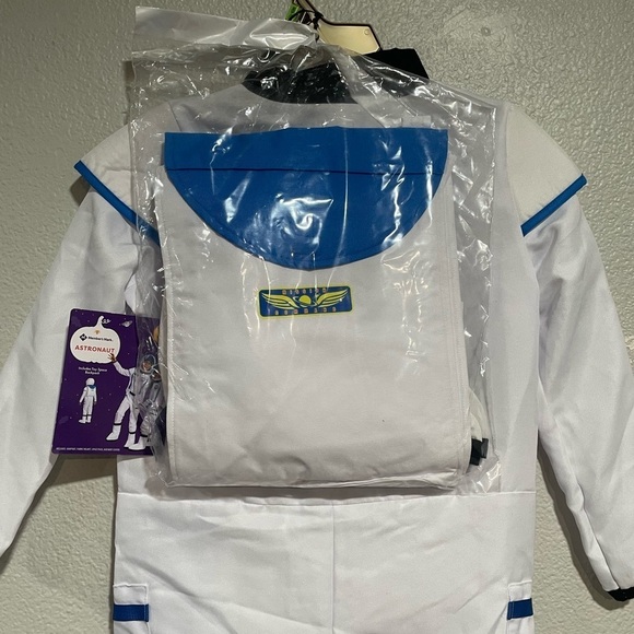 MEMBERS MARK kids Astronaut Halloween space costume with backpack -various - Picture 10 of 13